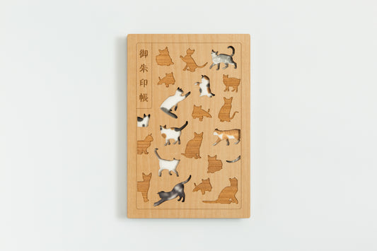 御朱印帳　福猫